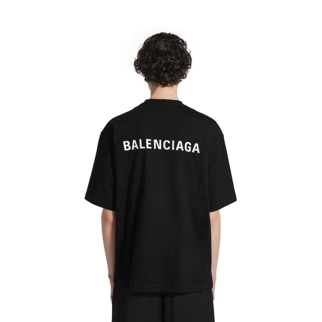 MEN'S LOGO T-SHIRT MEDIUM FIT IN BLACK