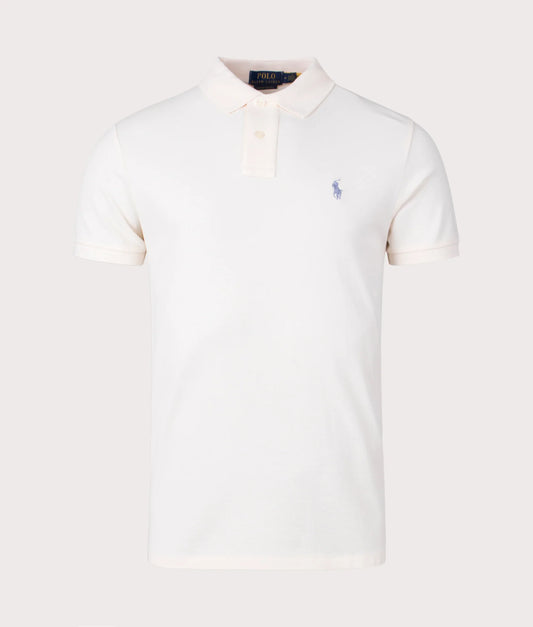 Custom Slim Fit Mesh Polo Shirt