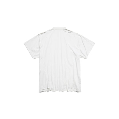 WOMEN'S HOW ARE YOU FEELING TODAY T-SHIRT OVERSIZED IN DIRTY WHITE
