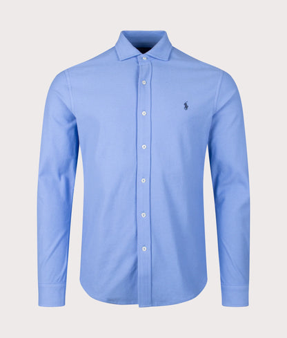 Honeycomb-Knit Shirt