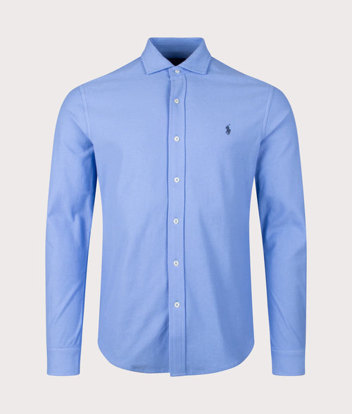 Honeycomb-Knit Shirt