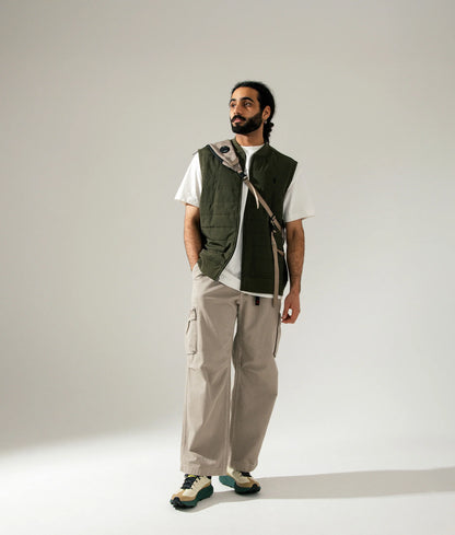 Quilted Hybrid Vest