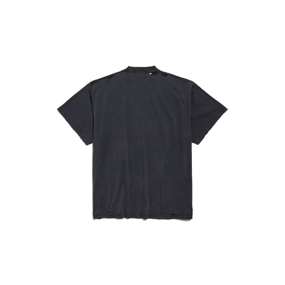 MEN'S 3B LIQUEFIED T-SHIRT OVERSIZED IN BLACK/GREY