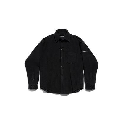 MEN'S OVERSHIRT IN BLACK