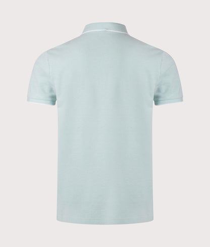 Custom Slim Fit Stretch Oxford Mesh Polo Shirt