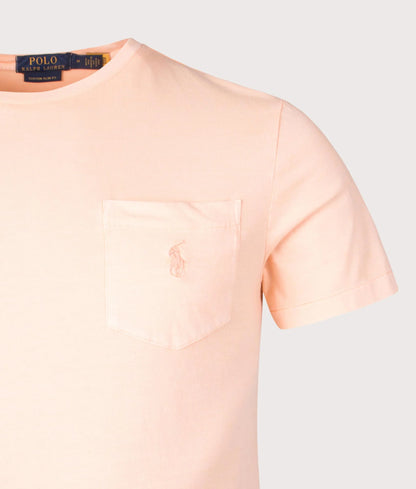 Custom Slim Mineral-Dyed Pocket T-Shirt