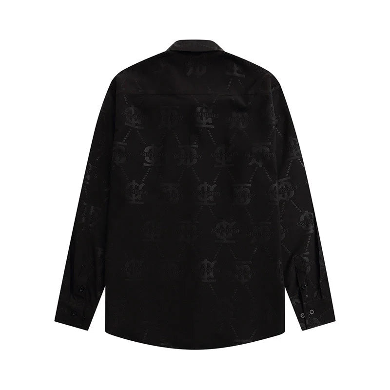 0808 New silk skin-friendly long-sleeved shirt