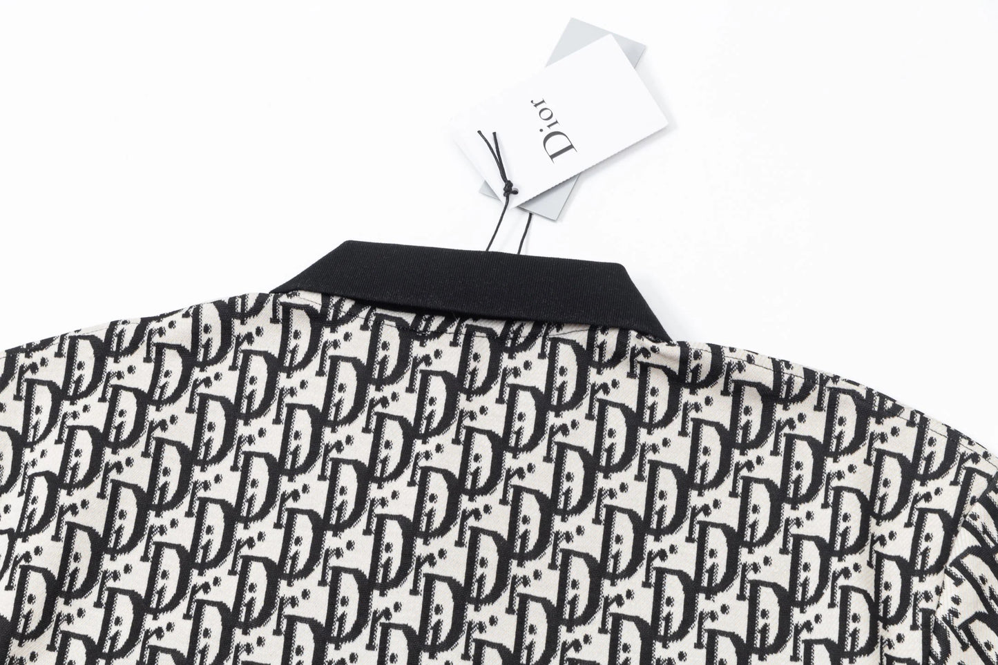 250604 The new high-quality full-body jacquard letter POLO