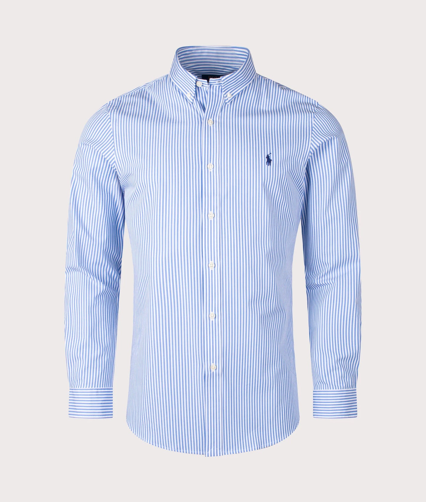 Slim Fit Striped Poplin Shirt