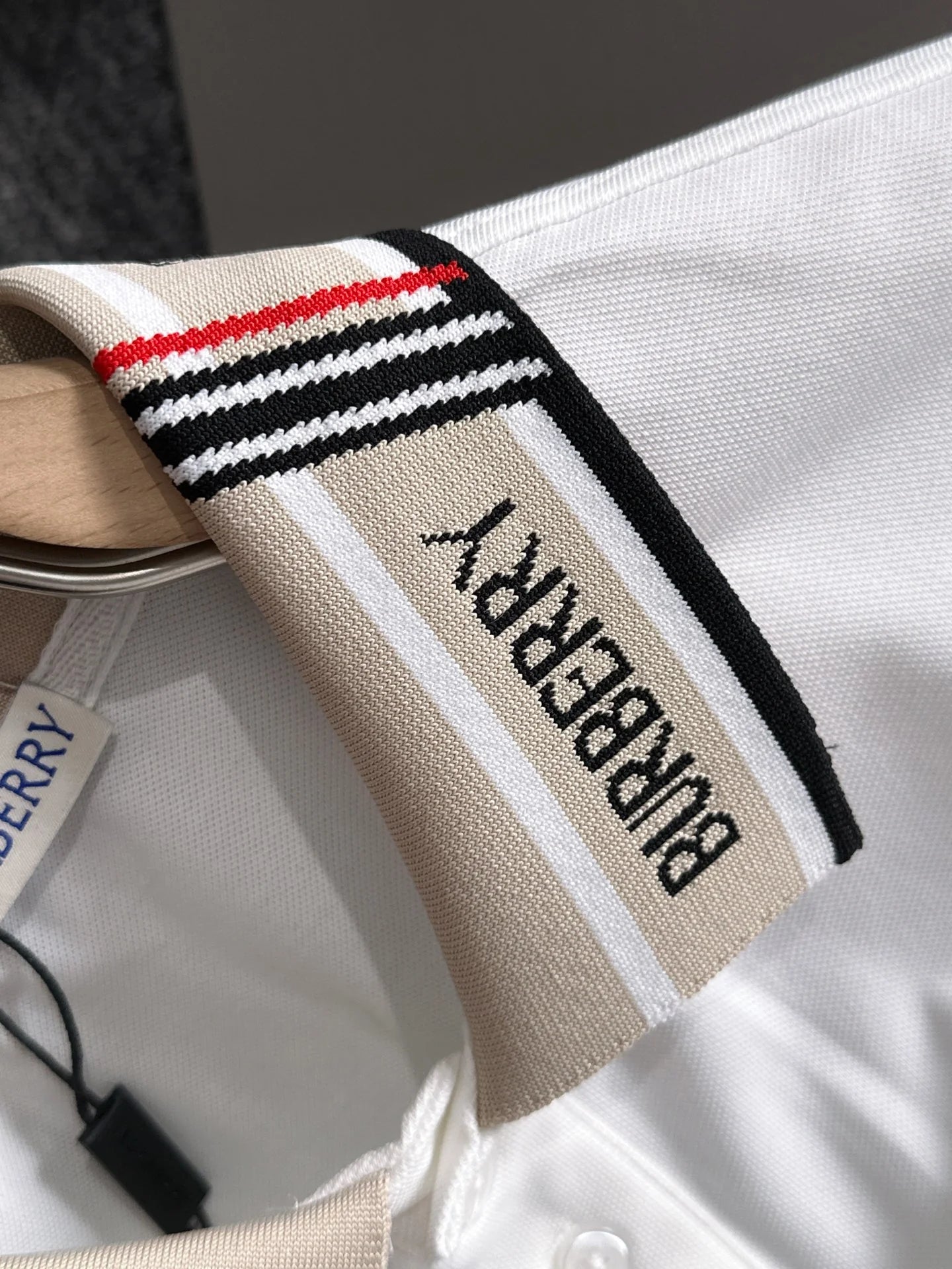 260511 New high-quality embroidered neckline jacquard patchwork design Polo shirt