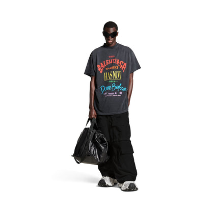 MEN'S NOT BEEN DONE T-SHIRT OVERSIZED IN BLACK