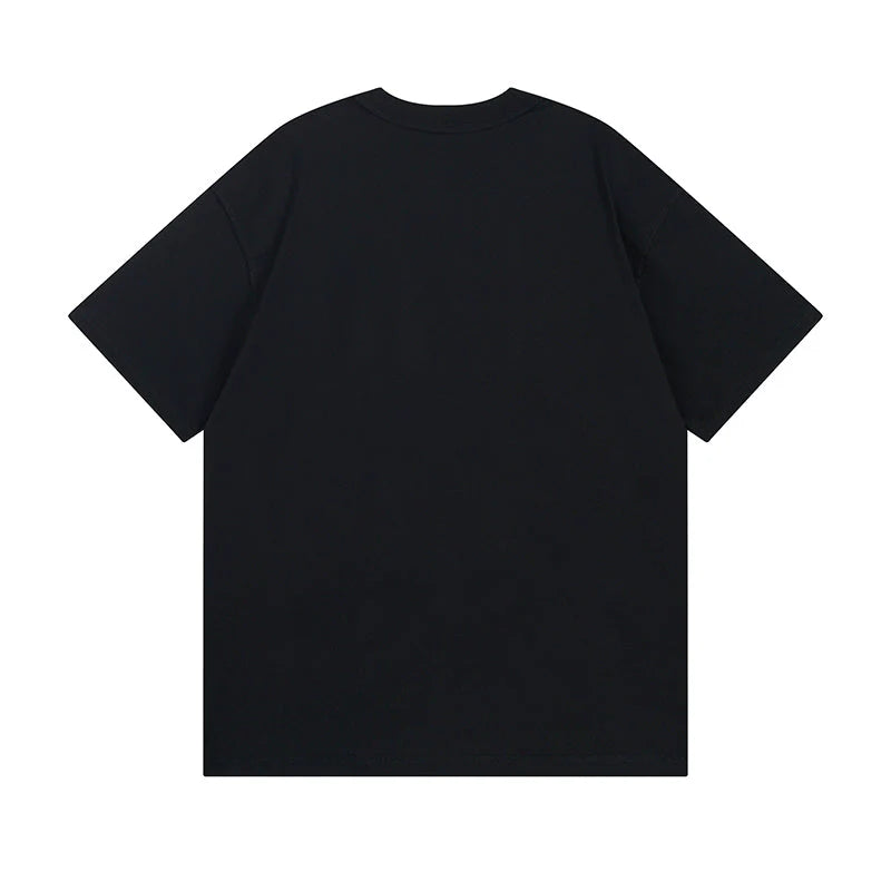 Reverse Letters Print T Shirt