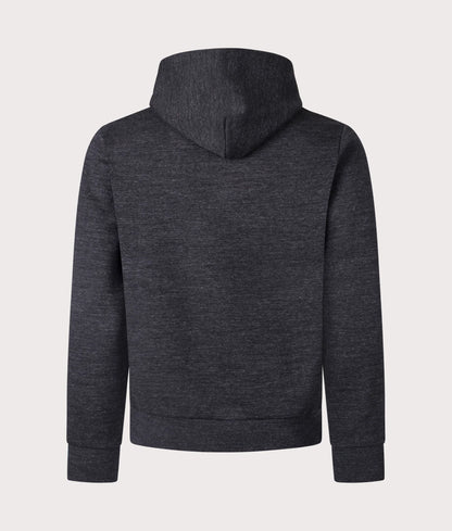 Script Chest Logo Hoodie