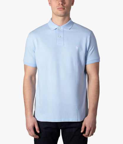 Custom Slim Fit Mesh Polo Shirt