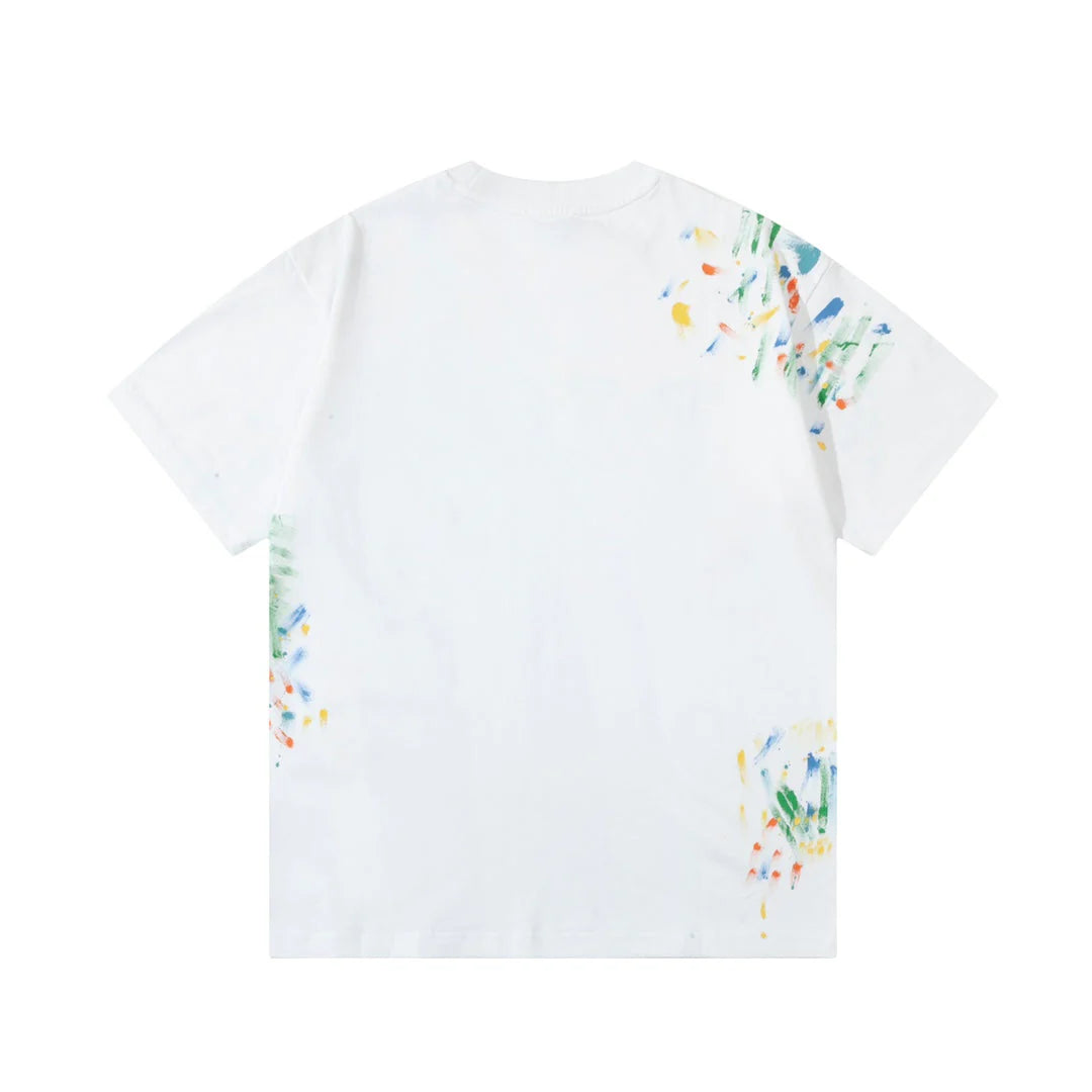 Alphabet Graffiti Splash Ink T shirt