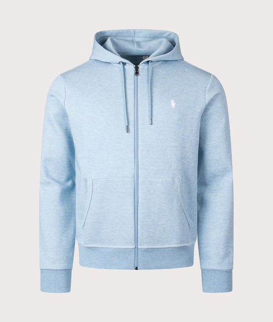 Zip Through Double Knit Hoodie