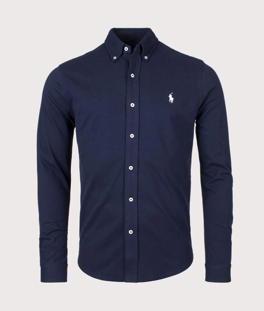 Relaxed Fit Featherweight Mesh Shirt