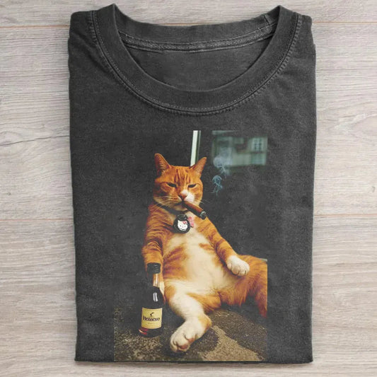 Funny Cat Graphics T-shirt