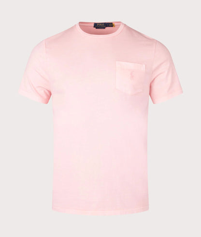 Custom Slim Mineral-Dyed Pocket T-Shirt