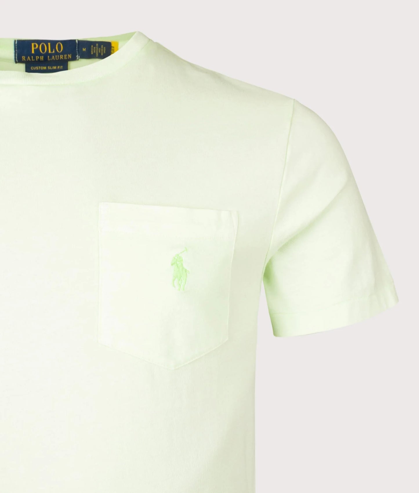 Custom Slim Mineral-Dyed Pocket T-Shirt