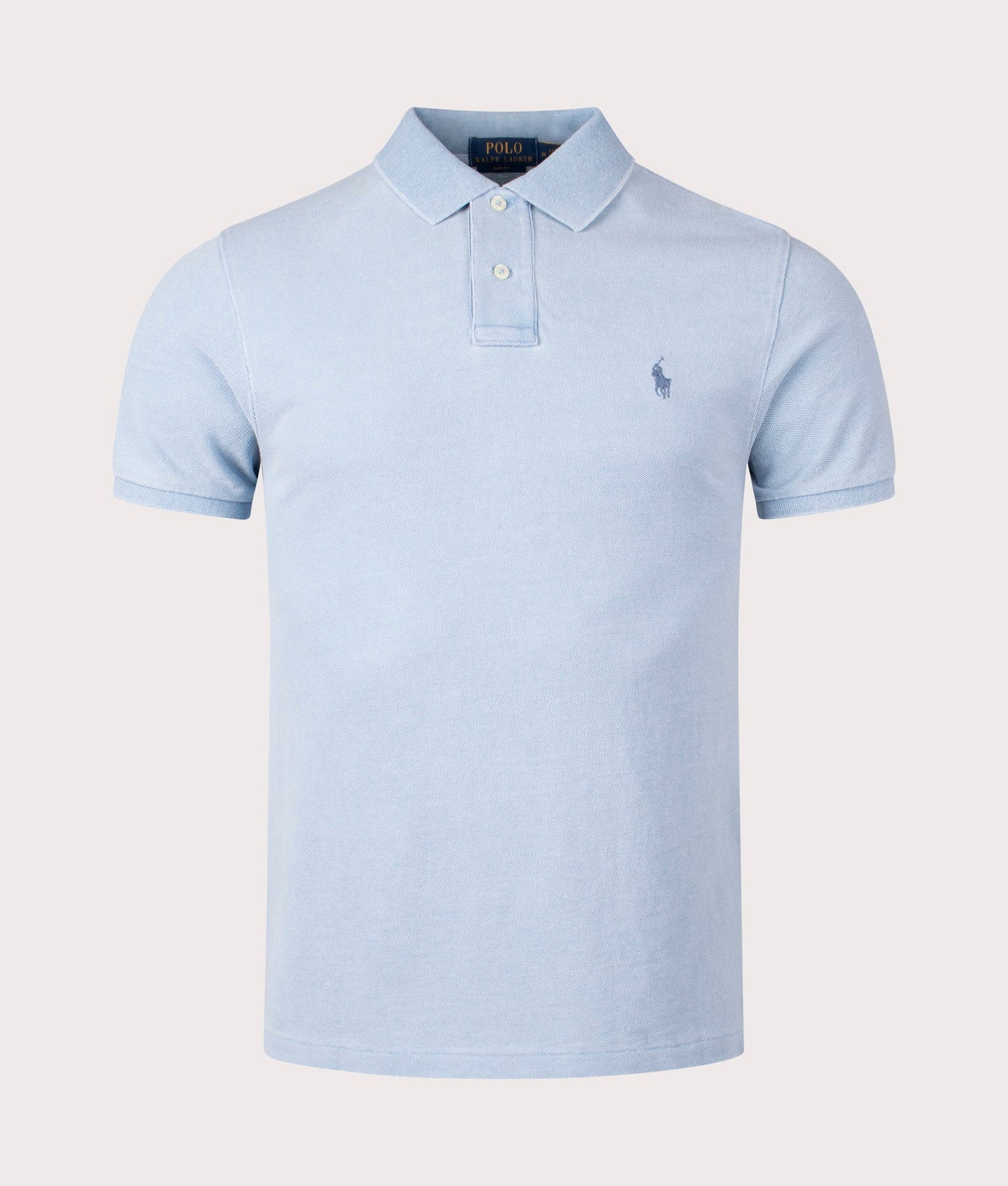Slim Fit Mesh Polo Shirt