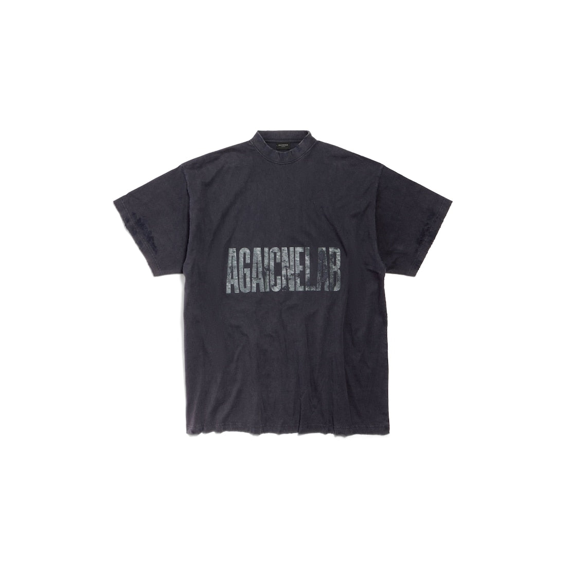 MEN'S AGAICNELAB T-SHIRT OVERSIZED FIT IN BLACK