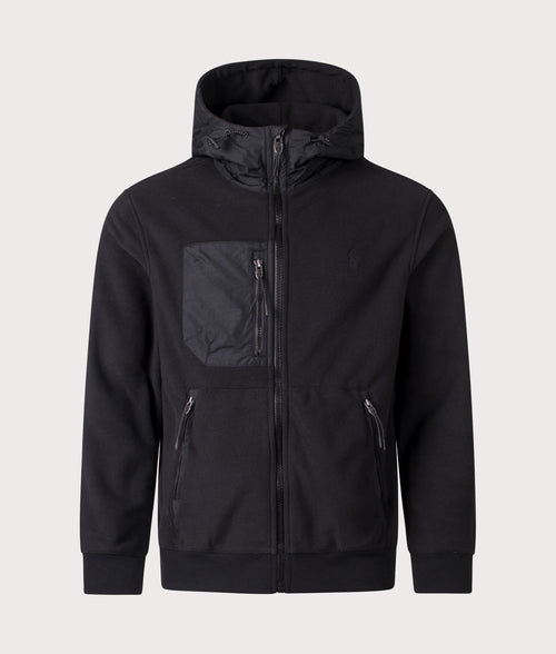 Brushed Fleece Hybrid Hoodie