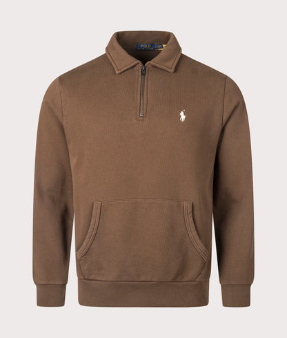 Quarter Zip Loopback Terry Sweatshirt