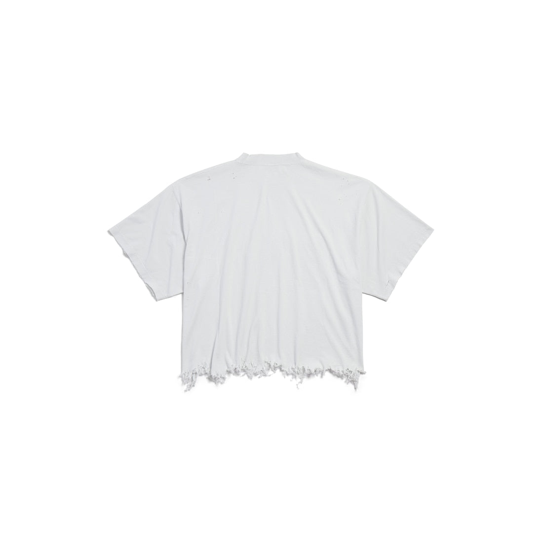WOMEN'S CROPPED T-SHIRT IN WHITE