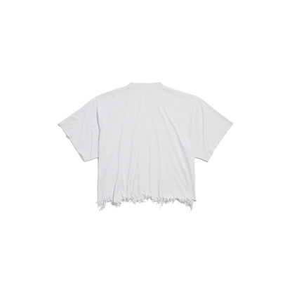 WOMEN'S CROPPED T-SHIRT IN WHITE