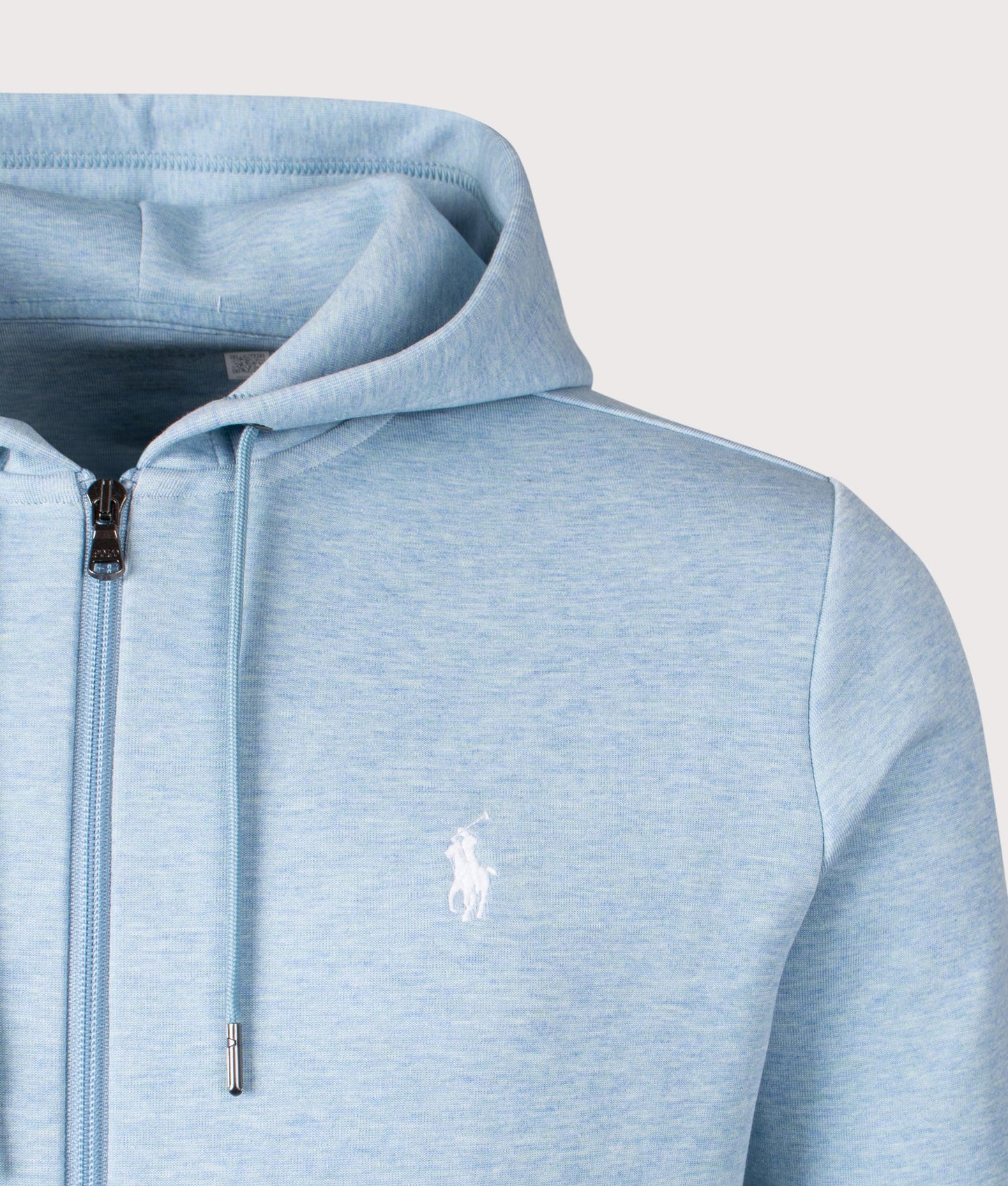 Zip Through Double Knit Hoodie