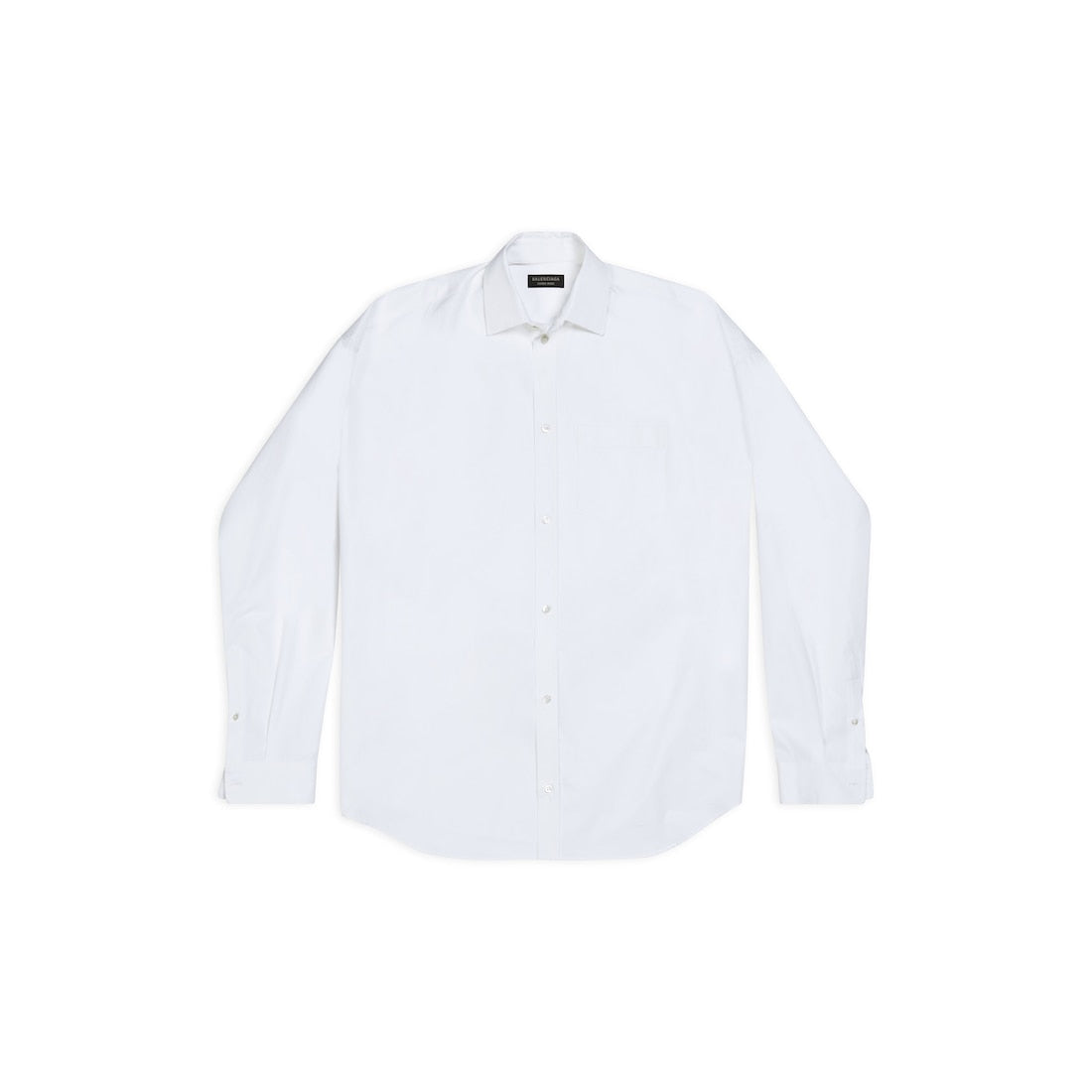 MEN'S COCOON SHIRT IN WHITE