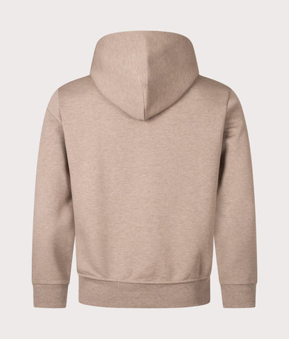 Zip Through Double Knit Hoodie
