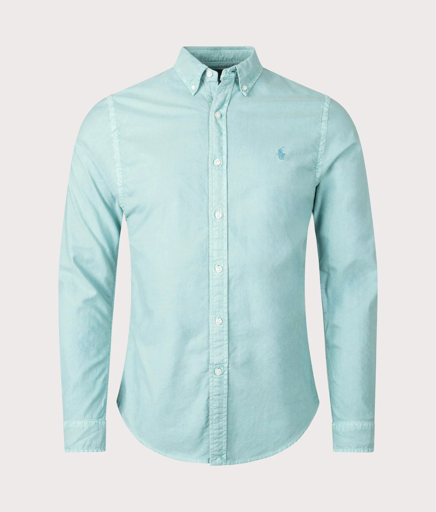 Slim Fit Garment-Dyed Oxford Shirt