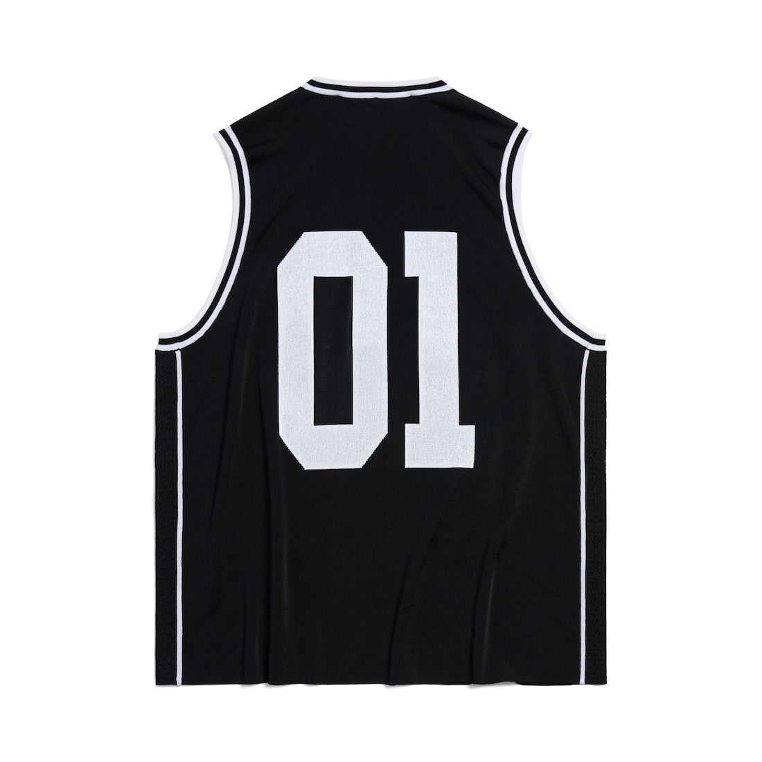 MEN'S BASKETBALL SERIES - TANK TOP IN BLACK/WHITE