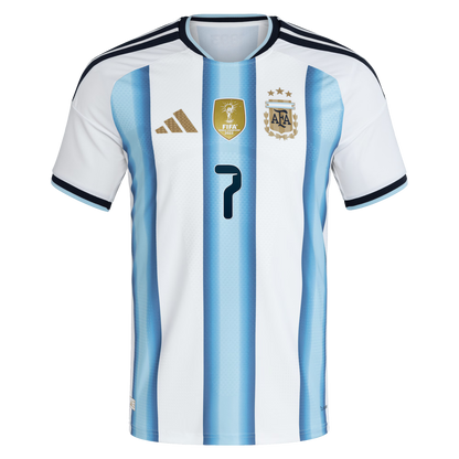 Rodrigo De Paul Argentina National Team 2026 Home Jersey - White