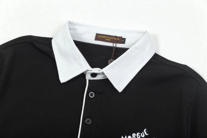 250325 New high quality neckline color POLO shirt
