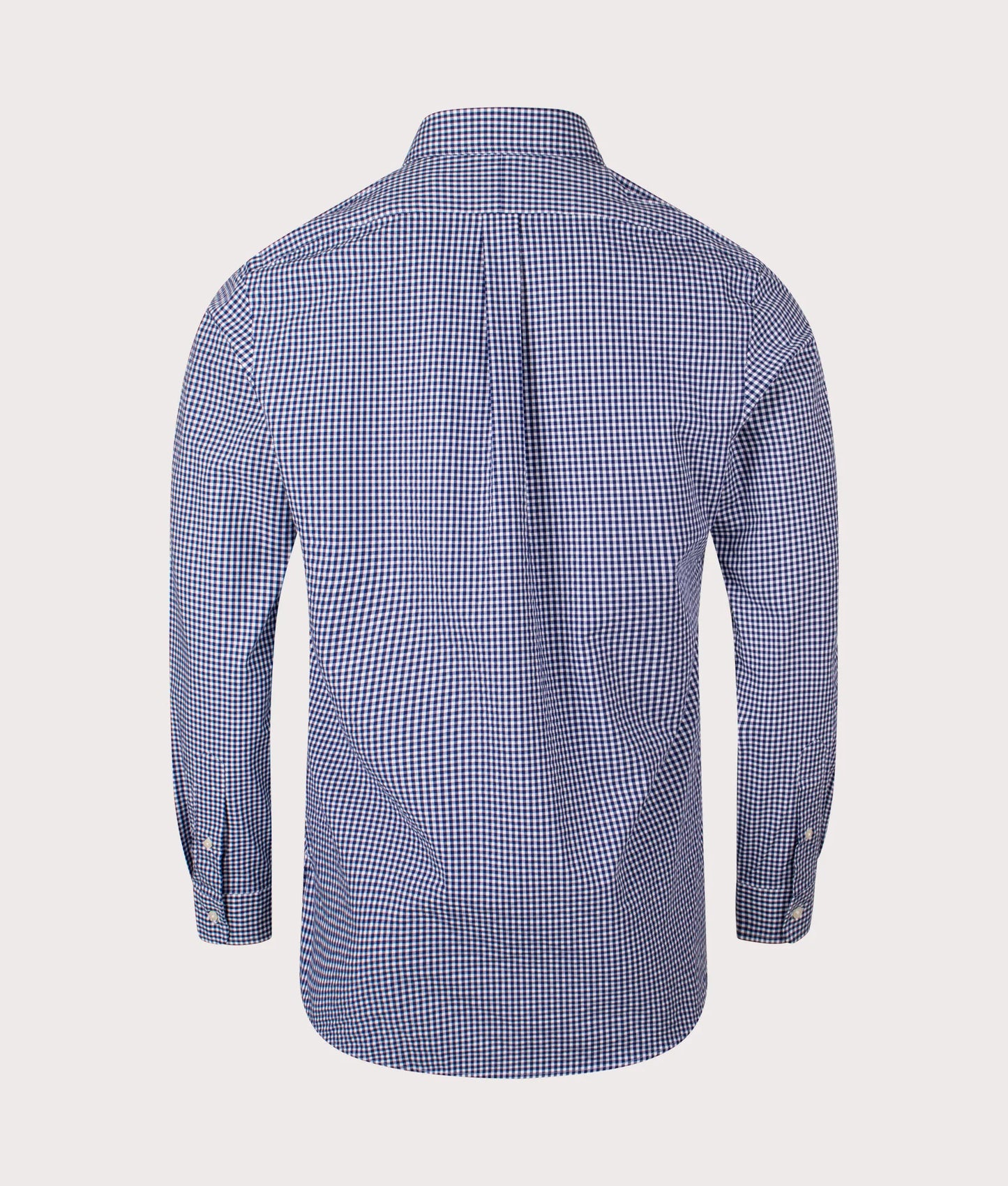 Custom Fit Gingham Poplin Shirt