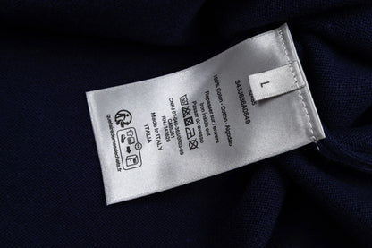 260323 New top-quality, flawlessly crafted bellflower embroidery wool-polyester POLO