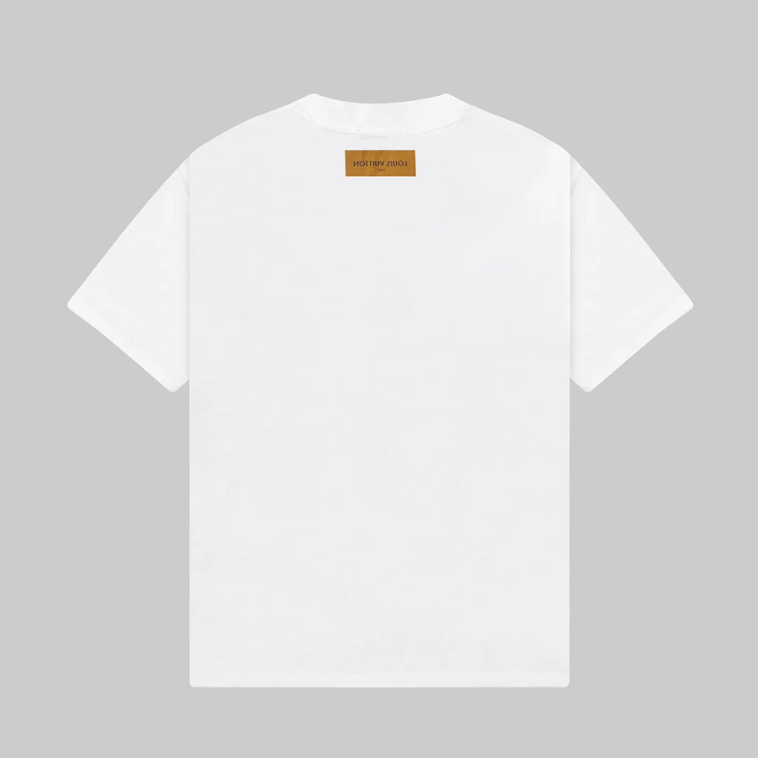 Three Jacquards Print T-shirt