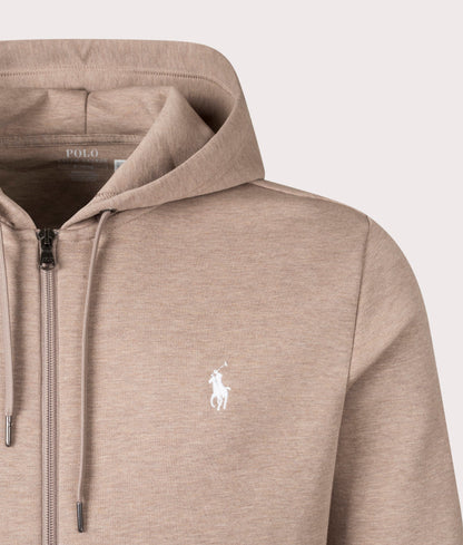 Zip Through Double Knit Hoodie