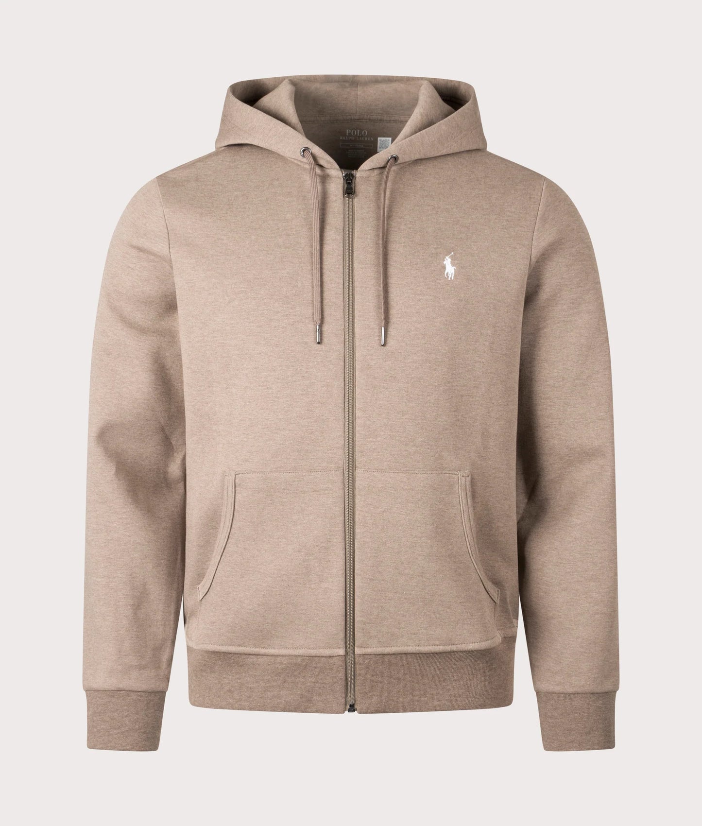 Zip Through Double Knit Hoodie