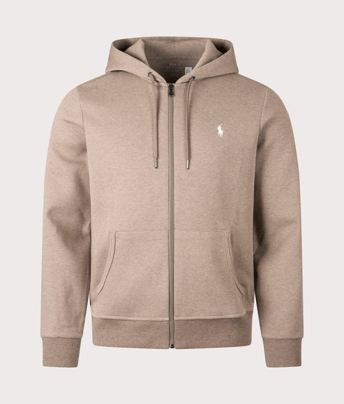 Zip Through Double Knit Hoodie