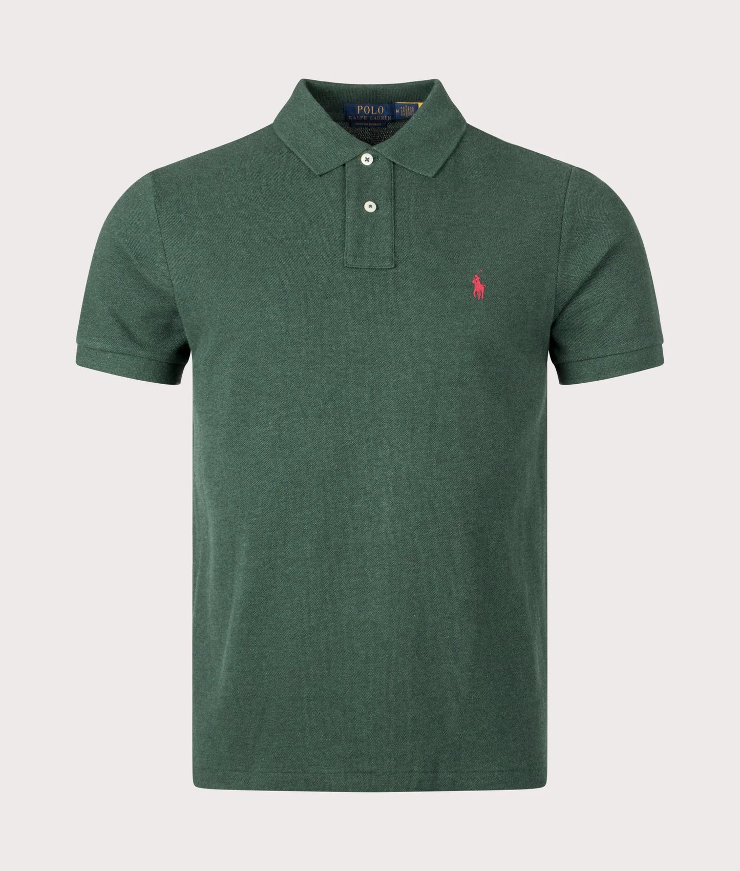 Custom Slim Fit Mesh Polo Shirt