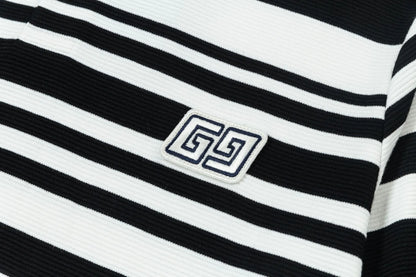 250513 New high-quality striped fashionable POLO shirt