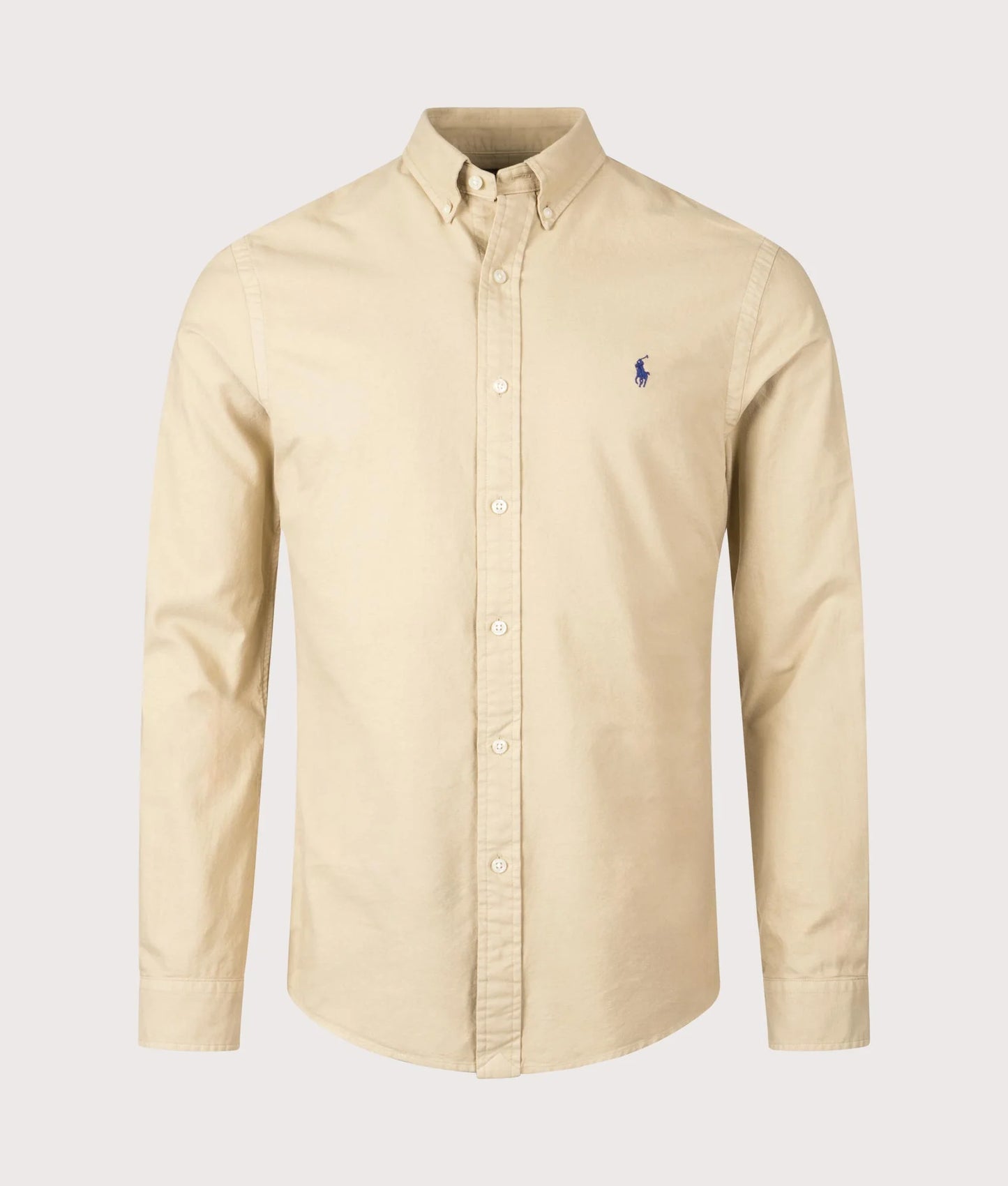 Slim Fit Garment-Dyed Oxford Shirt