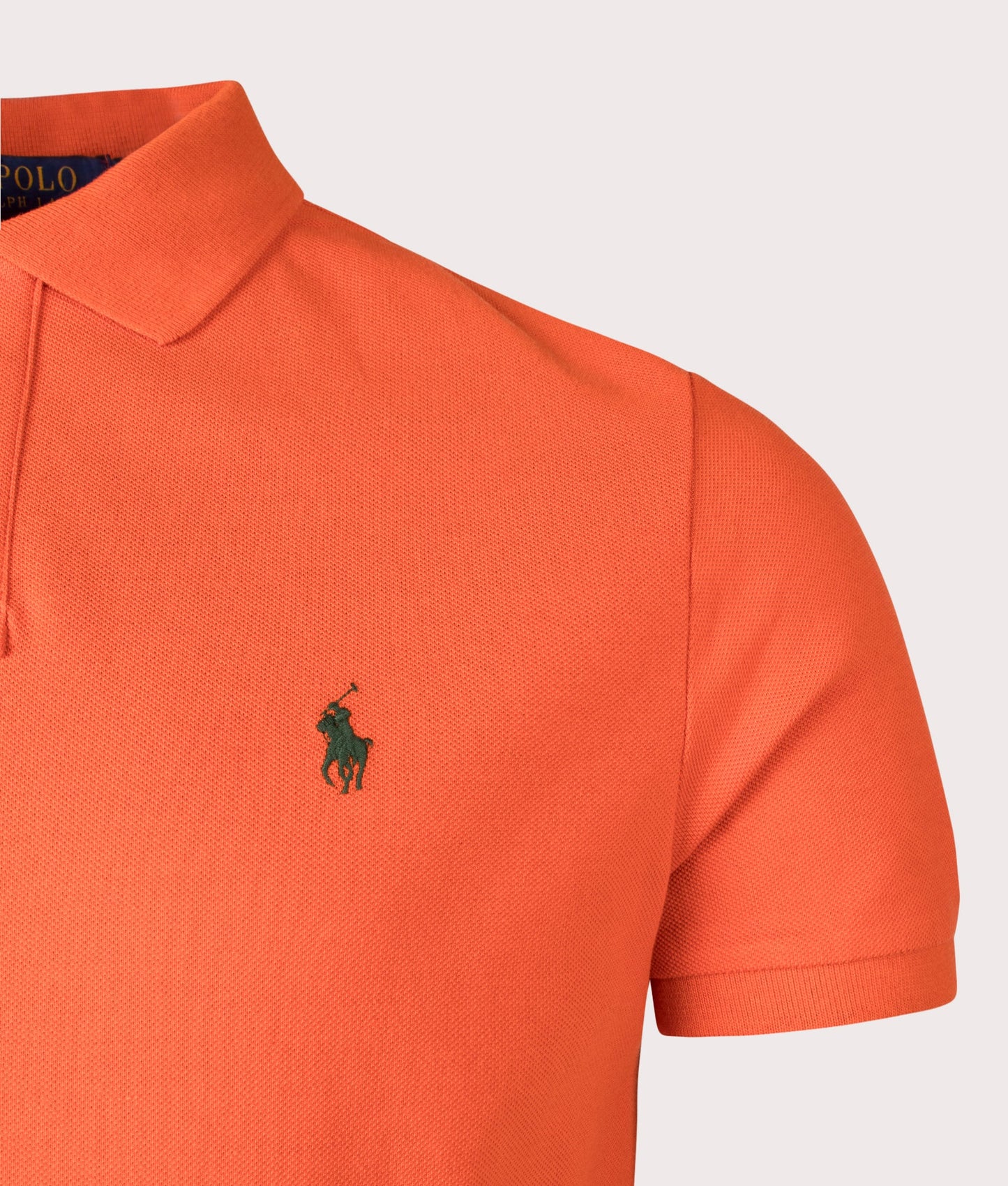 Custom Slim Fit Mesh Polo Shirt