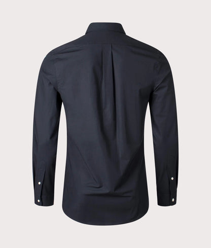 Slim Fit Stretch Poplin Shirt