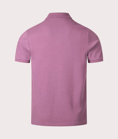 Custom Slim Fit Mesh Polo Shirt