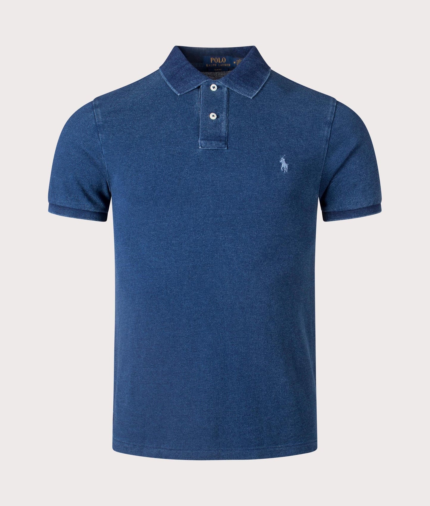 Slim Fit Mesh Polo Shirt